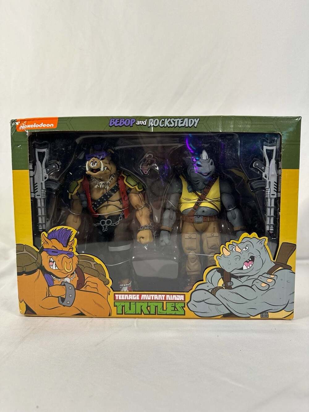 NECA Teenage Mutant Ninja Turtles Bebop and Rocksteady 2-Pack Action Figures